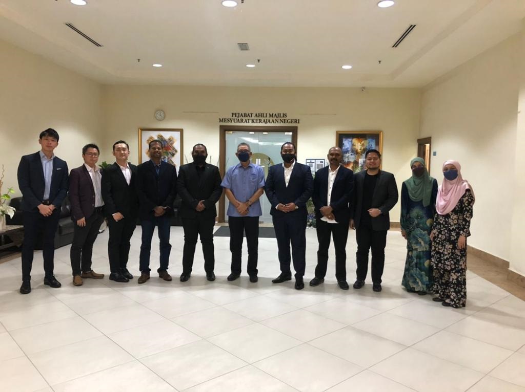 Group photograph from the Perlis visit